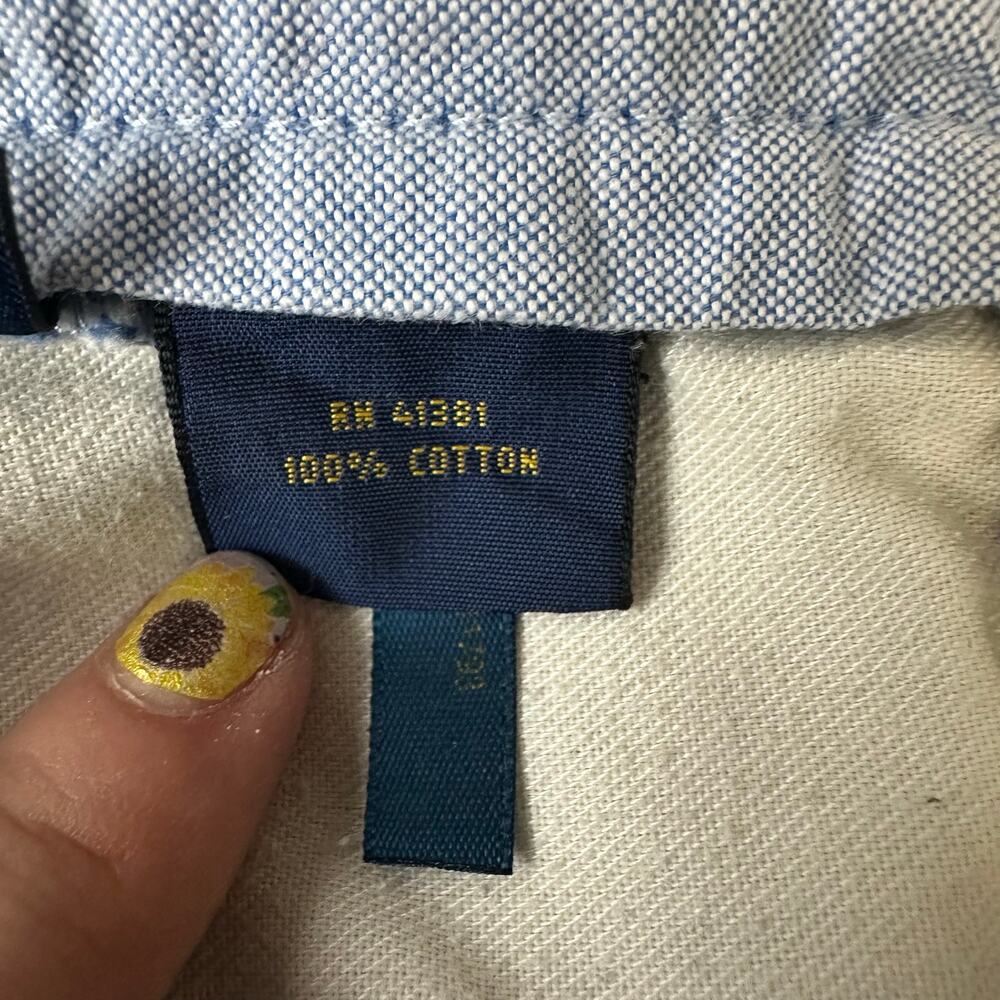 Polo Ralph Lauren Light Blue Classic Fit Chino Shorts Size 30 Golf Summer - Picture 8 of 10